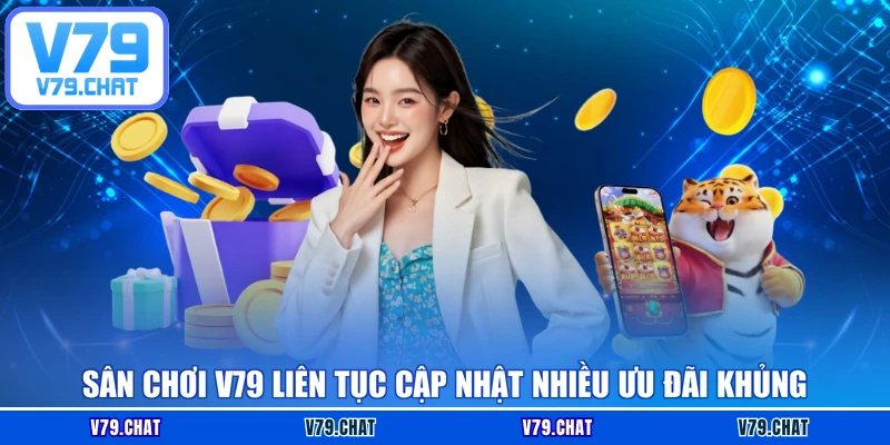 Sân chơi V79 liên tục cập nhật nhiều ưu đãi khủng