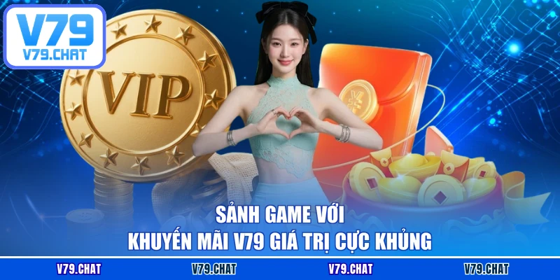 Sảnh game với khuyến mãi V79 giá trị cực khủng